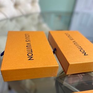 Louis Vuitton gift box 8.3”x5.5”. 1 per sale.